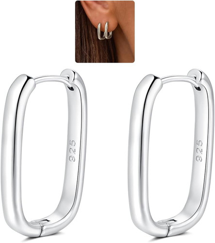 Creolen silber 925 ohrringe - creolen,