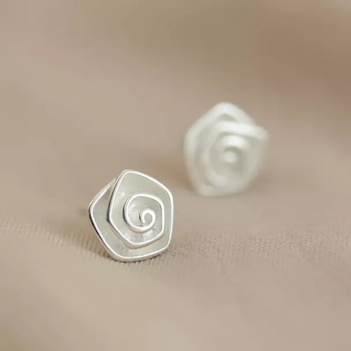 Ohrstecker blume sterling - ohrstecker,