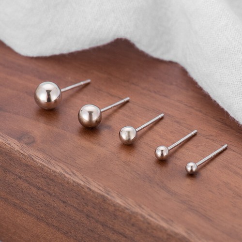 Oder paar ohrstecker kugel - 3,