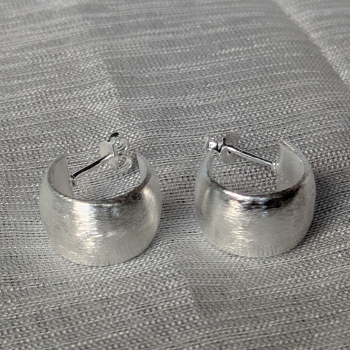 Creolen ohrstecker breit - ohrstecker,