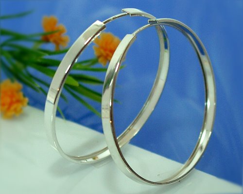 Creolen silber 925 ohrringe - creolen,