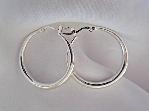 Silber 925 creolen mm - creolen,
