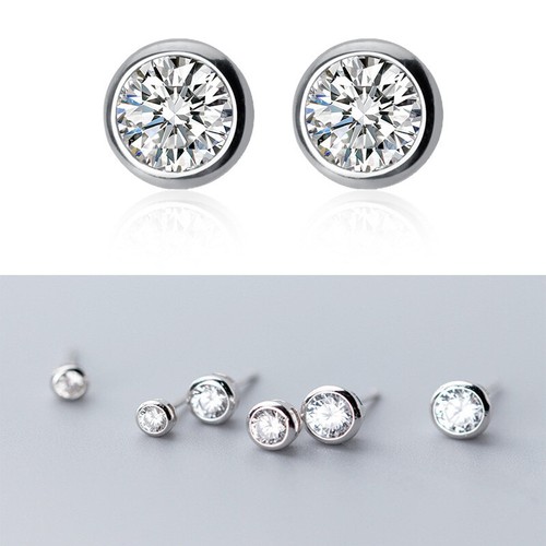 Ohrstecker rund 7 8 - 4,, 5,