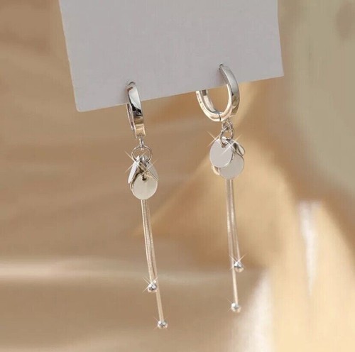 Creolen langkette sterling - creolen,