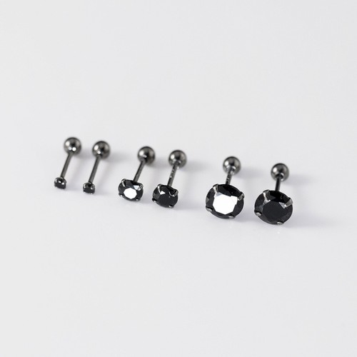 Schwarze 925 silber - 925,