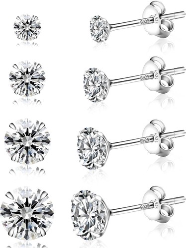Ohrringe set silber - set, 4/6