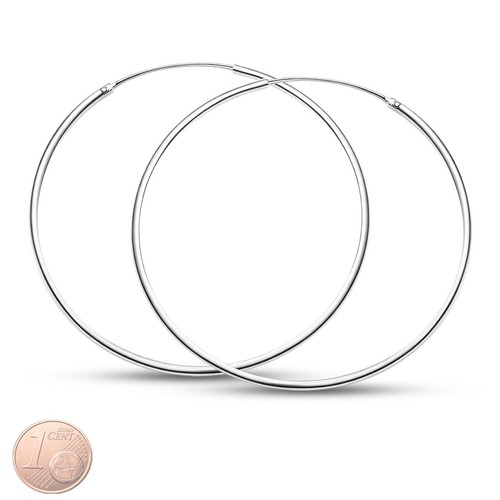 Creolen 925 sterling silber - sterling,