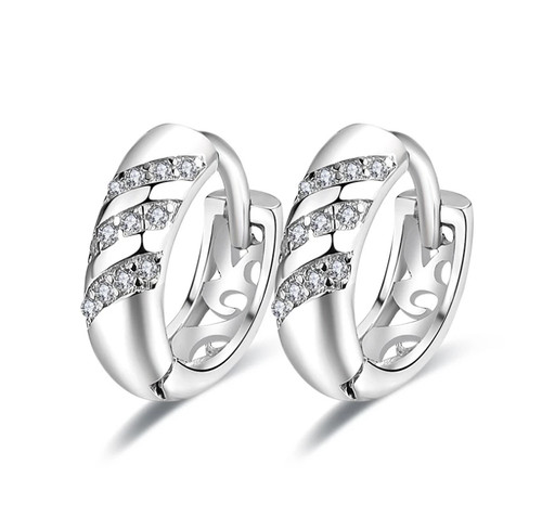 Creolen damen frauen elegant - creolen,