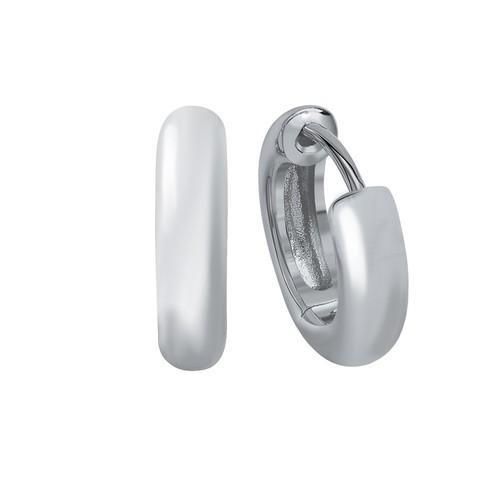 Creolen 925 silber rhodiniet - 925,