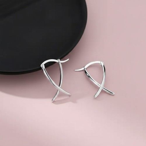 Ohrringe design sterling - x,